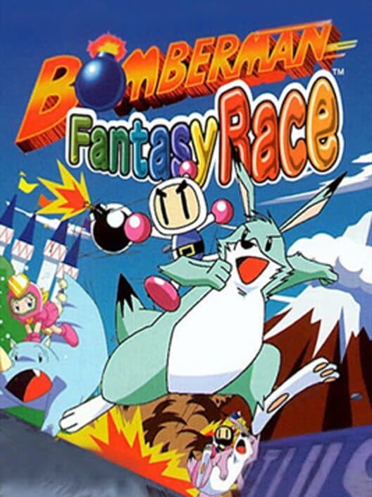 Bomberman Fantasy Race for PS1 game image