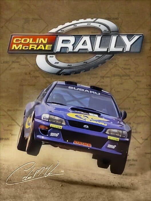 Colin McRae Rally for PS1 game image