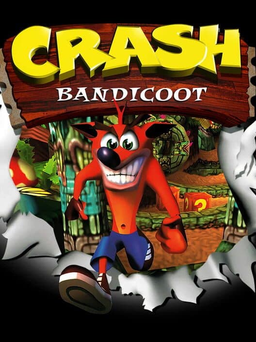 Crash Bandicoot [Black Label] for PS1 game image