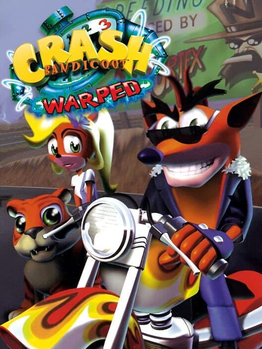 Crash Bandicoot Warped for PS1 game image