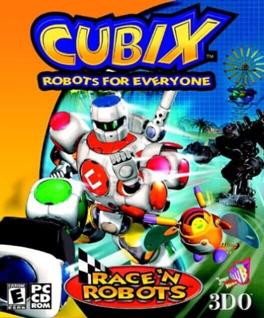 Cubix Robots for Everyone Race N Robots for PS1 game image