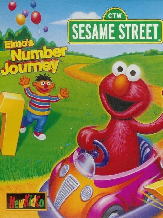 Elmo's Number Journey for PS1 game image