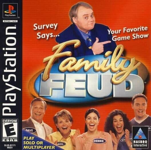 Family Feud for PS1 game image