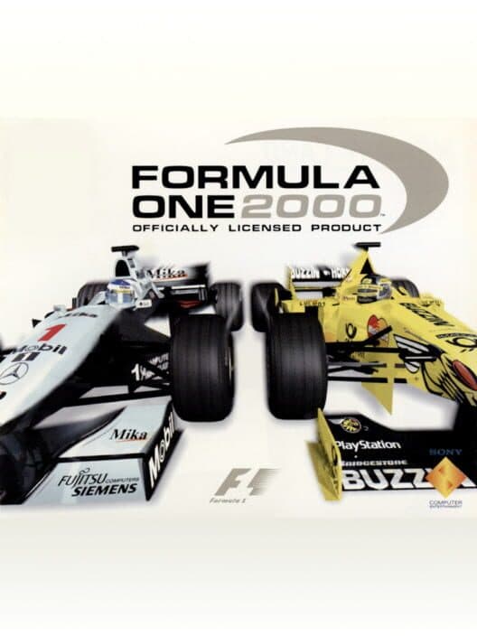 Formula One 2000 for PS1 game image