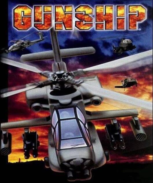 Gunship for PS1 game image