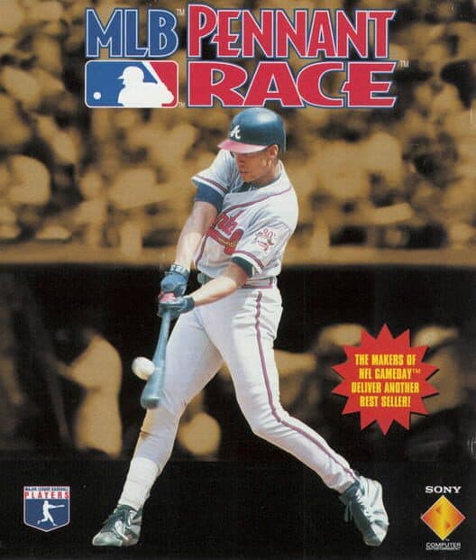 MLB Pennant Race for PS1 game image