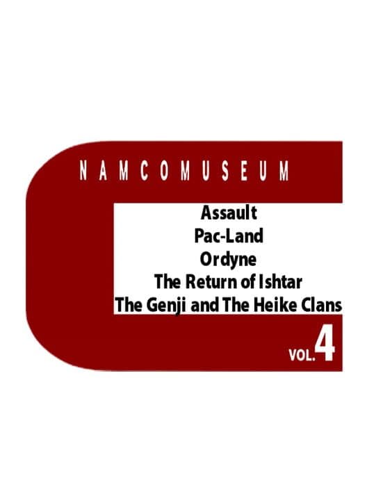Namco Museum Volume 4 for PS1 game image