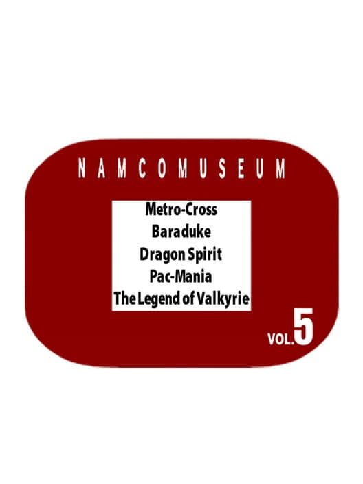 Namco Museum Volume 5 for PS1 game image