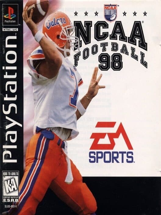 NCAA Football 98 for PS1 game image