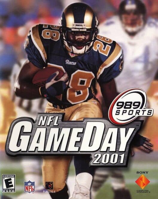 NFL GameDay 2001 for PS1 game image