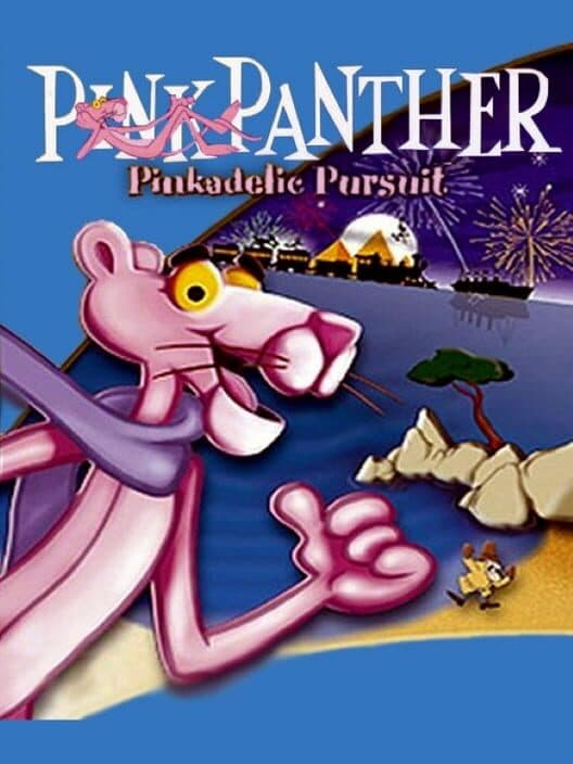 Pink Panther Pinkadelic Pursuit for PS1 game image