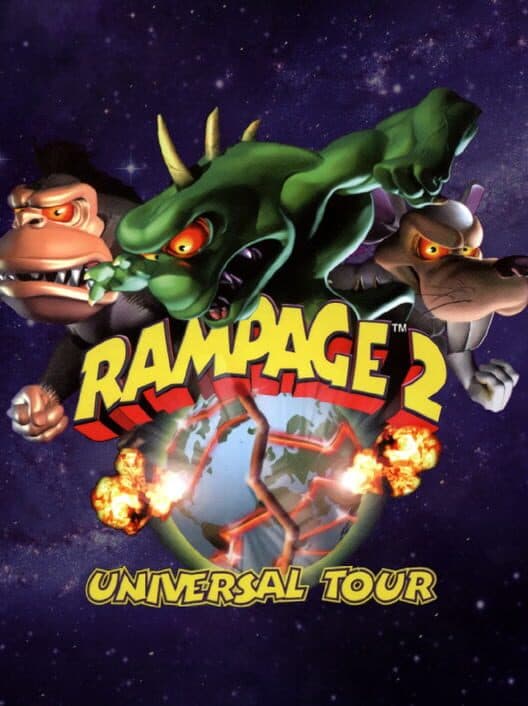 Rampage 2 Universal Tour for PS1 game image
