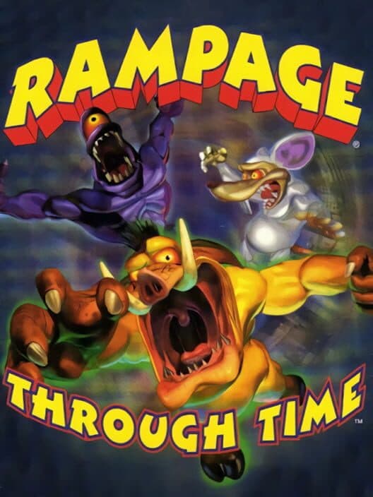 Rampage Through Time for PS1 game image