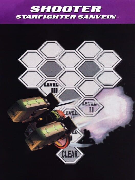 Shooter Starfighter Sanvein for PS1 game image
