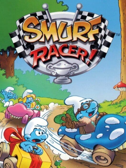 Smurf Racer for PS1 game image