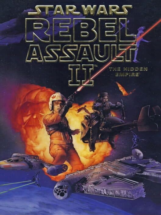 Star Wars Rebel Assault 2 for PS1 game image