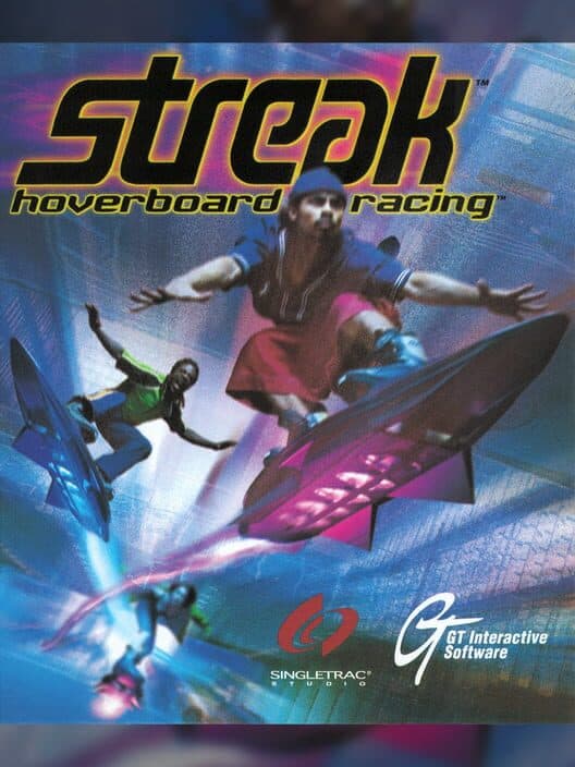 Streak Hoverboard Racing for PS1 game image