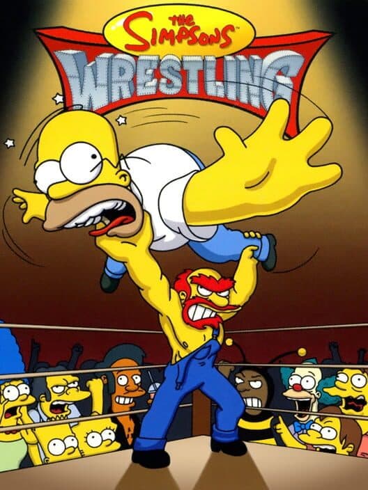 The Simpsons Wrestling for PS1 game image