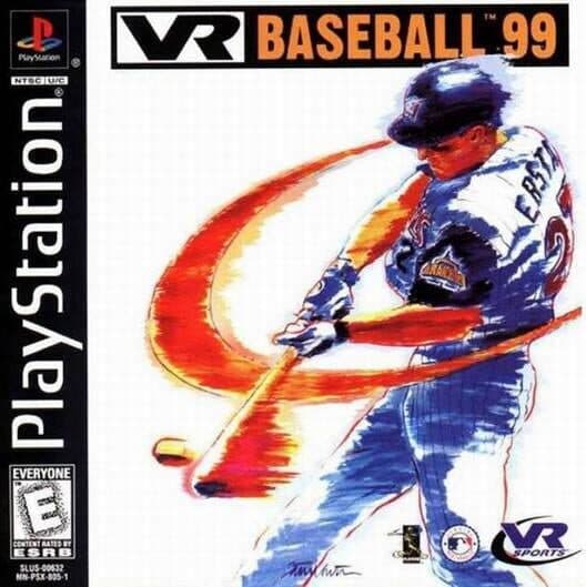 VR Baseball '99 for PS1 game image