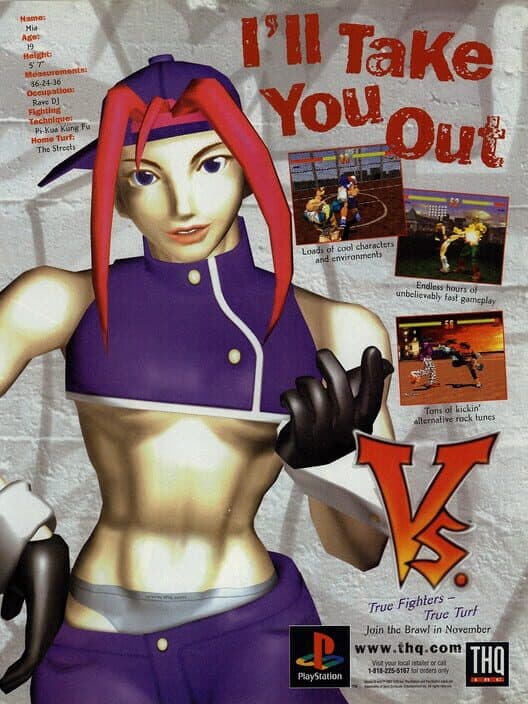 Vs. for PS1 game image