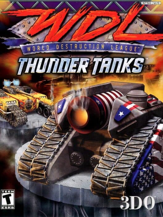 WDL Thunder Tanks for PS1 game image