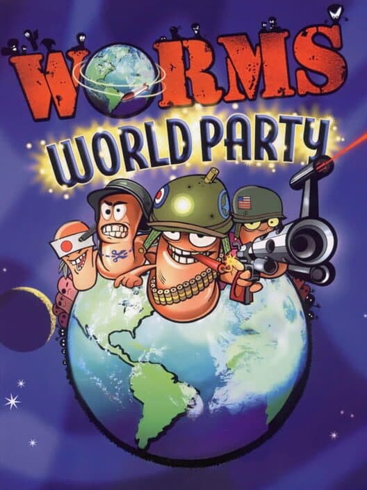 Worms World Party for PS1 game image