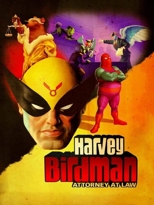 Harvey Birdman Attorney at Law for PSP game image