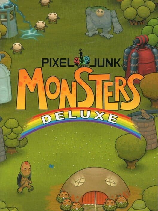 Pixel Junk Monsters Deluxe for PSP game image