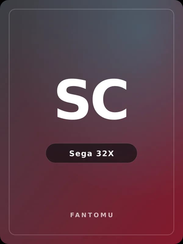 Slam City for Sega 32X game image