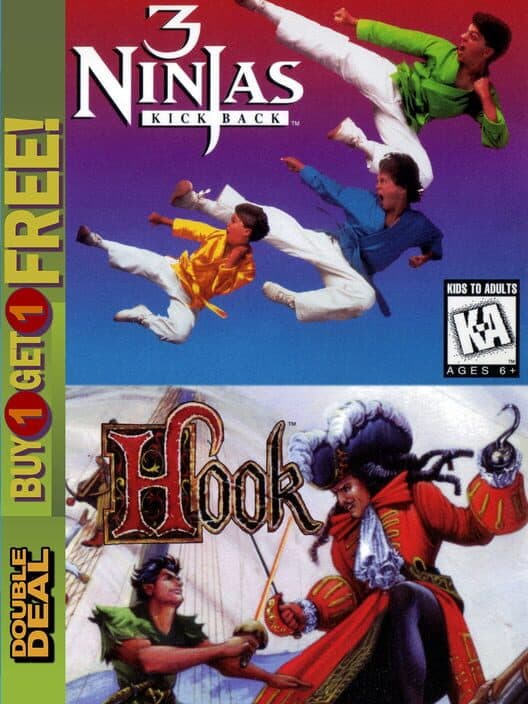 3 Ninjas Kick Back / Hook for Sega CD game image
