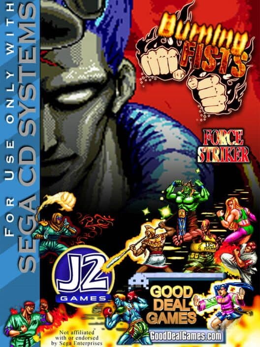Burning Fists [Homebrew] for Sega CD game image