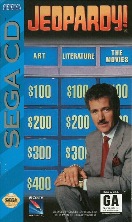 Jeopardy for Sega CD game image