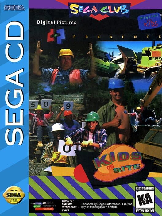 Kids on Site for Sega CD game image