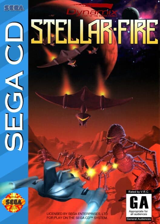 Stellar Fire for Sega CD game image