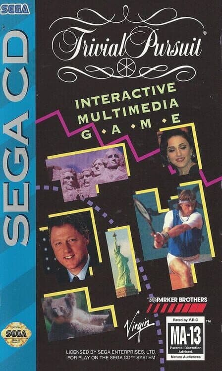 Trivial Pursuit for Sega CD game image