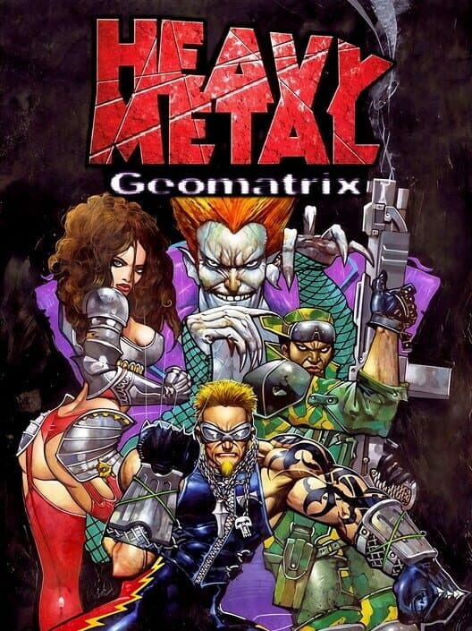 Heavy Metal Geomatrix for Dreamcast game image