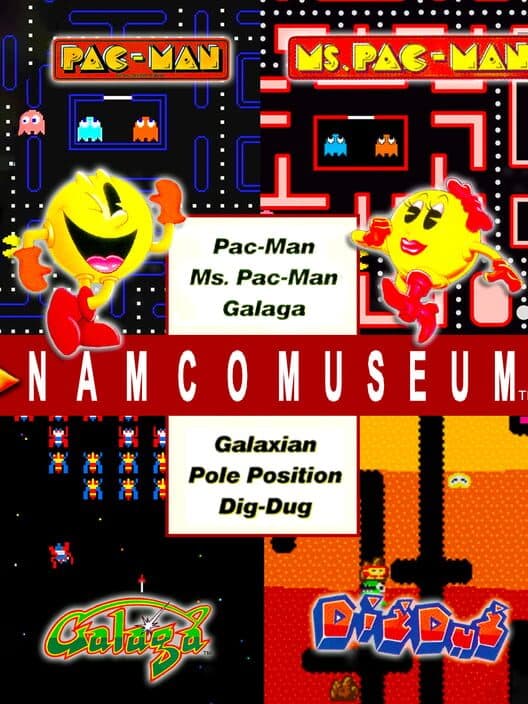 Namco Museum for Dreamcast game image