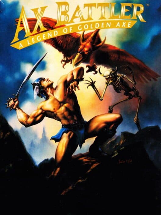 Ax Battler a Legend of Golden Axe for Game Gear game image