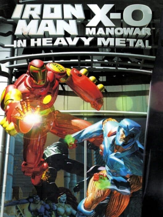 Iron Man X-O Manowar in Heavy Metal for Game Gear game image