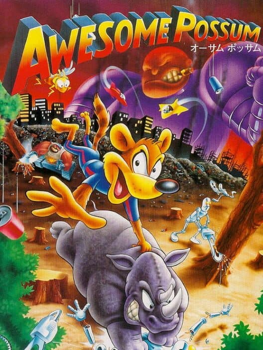 Awesome Possum for Sega Genesis game image