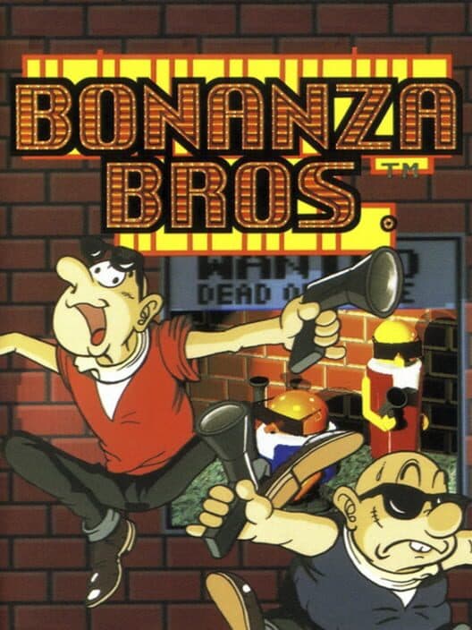 Bonanza Brothers for Sega Genesis game image