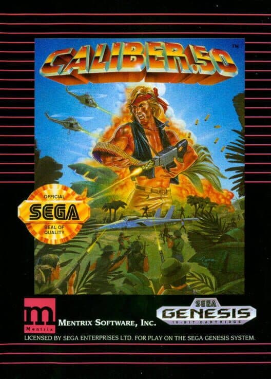 Caliber 50 for Sega Genesis game image
