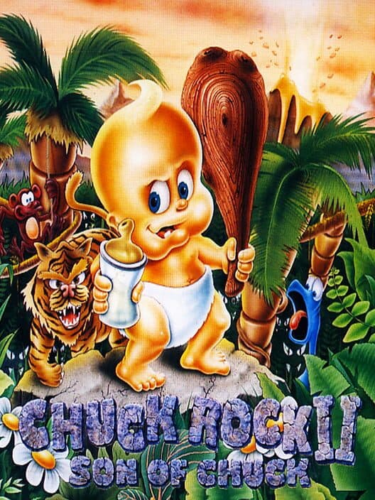 Chuck Rock II Son of Chuck for Sega Genesis game image