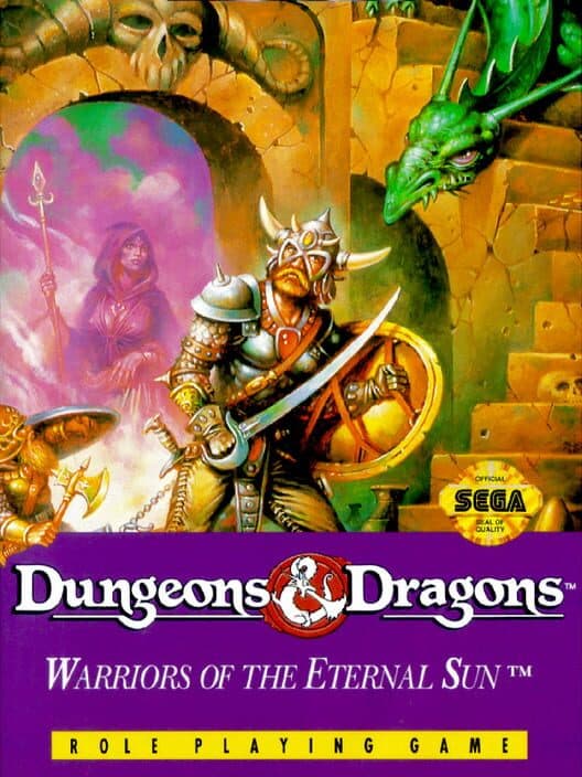 Dungeons & Dragons Warriors of the Eternal Sun for Sega Genesis game image