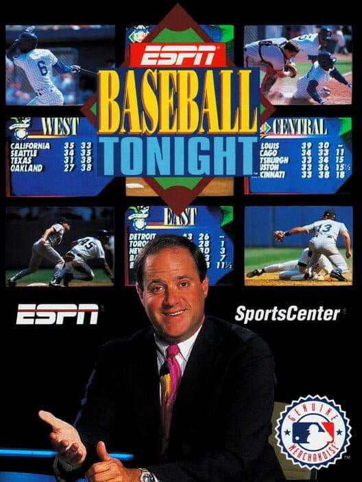 ESPN Baseball Tonight for Sega Genesis game image