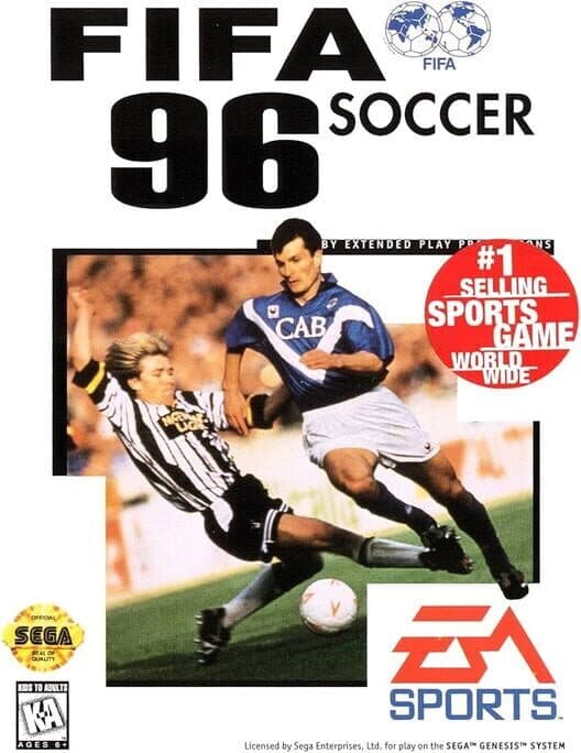 FIFA 96 for Sega Genesis game image