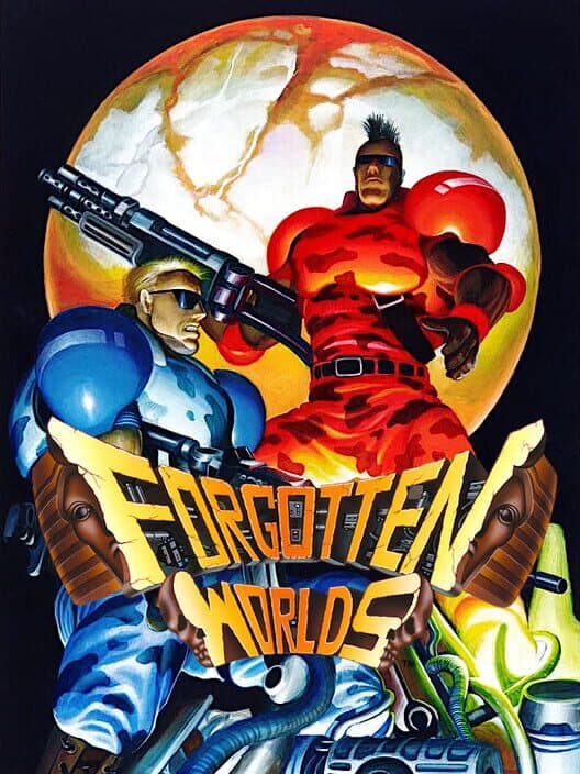 Forgotten Worlds for Sega Genesis game image