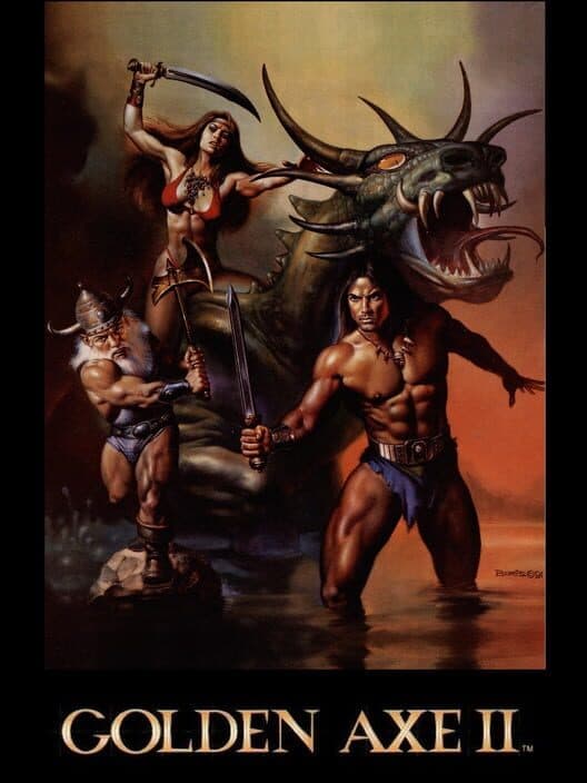 Golden Axe II for Sega Genesis game image