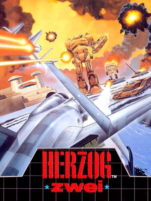 Herzog Zwei for Sega Genesis game image
