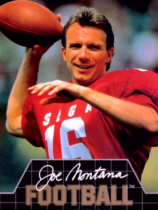 Joe Montana Football for Sega Genesis game image